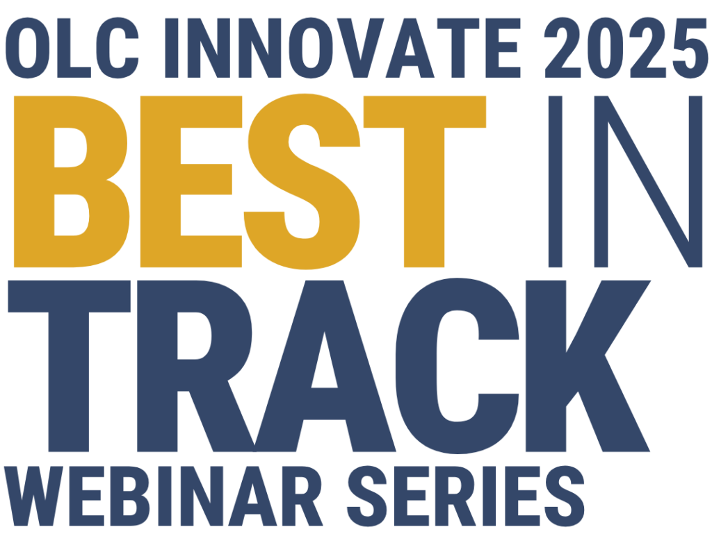 OLC Innovate 2025 Best-In-Track Webinar Series