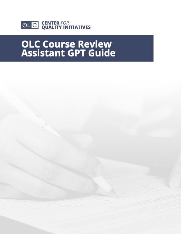 Cover for the course review scorecard assistant GPT guide