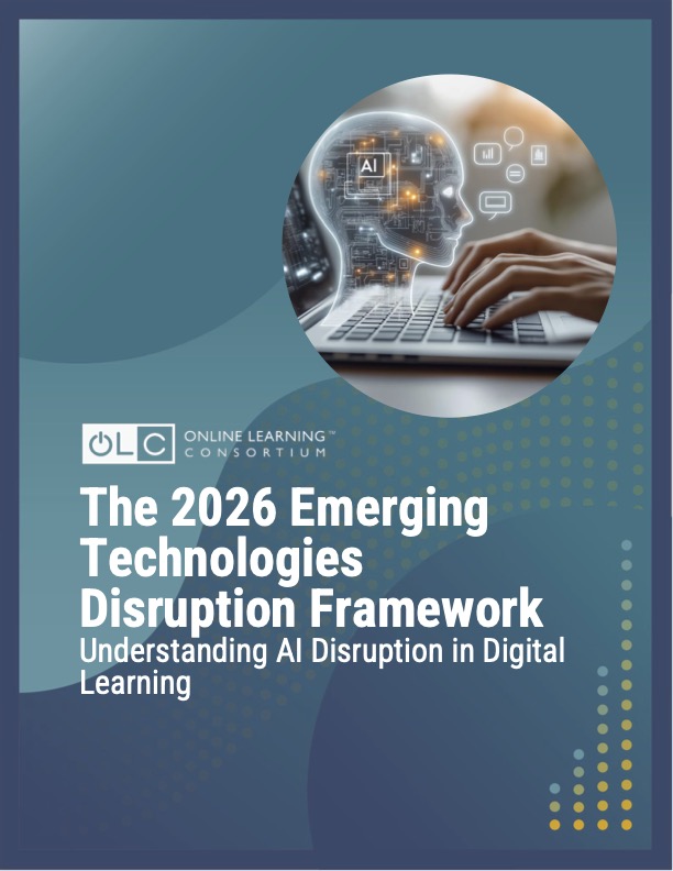Cover for the 2026 Emerging Technologies Disruption Framework report